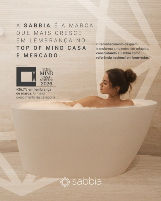 Sabbia no Top of Mind Artigo Blog